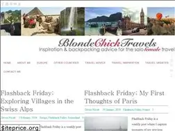 Sites similar to blondechicktravels.com