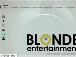 Sites similar to blondeentertainment.com