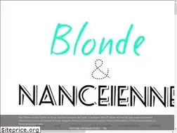 Sites similar to blondeetnanceienne.fr