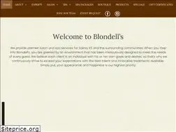 Sites similar to blondells-salon.com