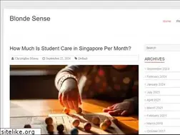 Sites similar to blondesenseblog.com