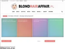 Sites similar to blondhairaffair.pl