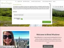 Sites similar to blondwayfarer.com