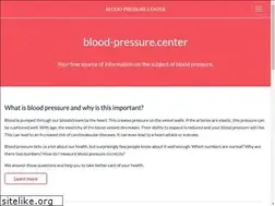 Sites similar to blood-pressure.center