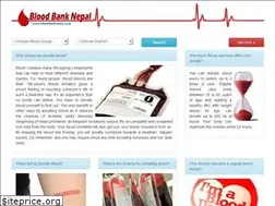 Sites similar to bloodbanknepal.com