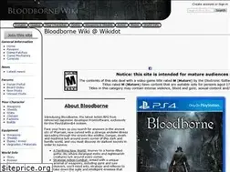 Sites similar to bloodborne.wikidot.com