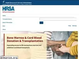 Sites similar to bloodcell.transplant.hrsa.gov