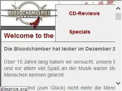 Sites similar to bloodchamber.de