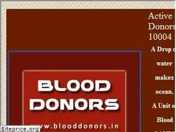 Sites similar to blooddonors.in