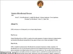 Sites similar to bloodhoundrescue.ca