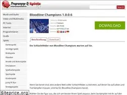 Sites similar to bloodline-champions.programmeundspiele.com