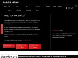Sites similar to bloodlions.org