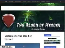 Sites similar to bloodofheroesguild.net