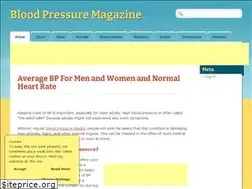Sites similar to bloodpressuremagazine.com