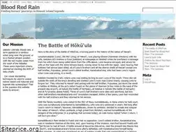 Sites similar to bloodredrain.com