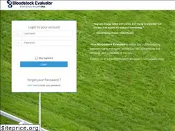 Sites similar to bloodstockevaluator.com