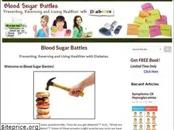 Sites similar to bloodsugarbattles.com