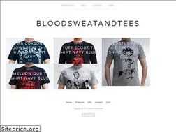 Sites similar to bloodsweatandtees.bigcartel.com
