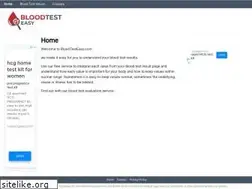 Sites similar to bloodtesteasy.com