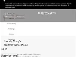 Sites similar to bloodymarys.co.nz