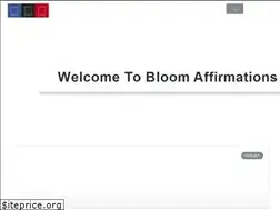 Sites similar to bloomaffirmations.com