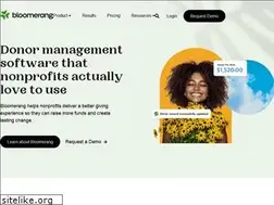 Sites similar to bloomerang.co