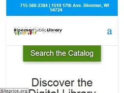 Sites similar to bloomerpubliclibrary.org