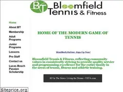 Sites similar to bloomfieldtennis.com