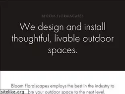 Sites similar to bloomfloralscapes.com