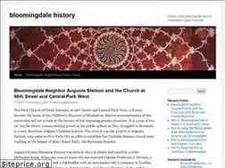 Sites similar to bloomingdalehistory.com