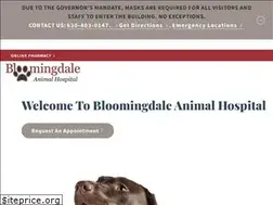 Sites similar to bloomingdalevet.com
