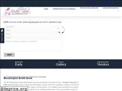 Sites similar to bloomingtonbridalshow.org