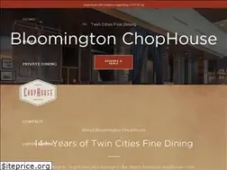 Sites similar to bloomingtonchophouse.com