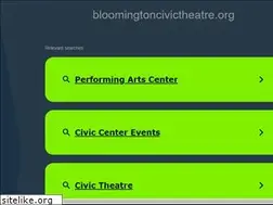 Sites similar to bloomingtoncivictheatre.org