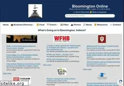 Sites similar to bloomingtononline.net
