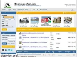 Sites similar to bloomingtonrent.com