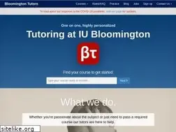 Sites similar to bloomingtontutors.com