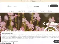 Sites similar to bloomon.co.uk