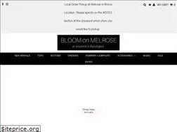 Sites similar to bloomonmelrose.com