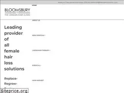 Sites similar to bloomsburyhair.com