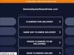 Sites similar to bloomsbymarthaandrews.com