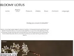Sites similar to bloomylotus.com
