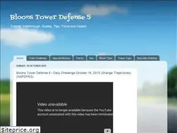 Sites similar to bloons-tower-defense-5.blogspot.com