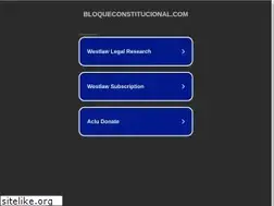 Sites similar to bloqueconstitucional.com
