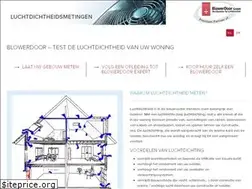 Sites similar to blowerdoor.be