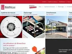 Sites similar to blowerdoor.fr