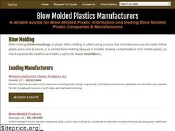Sites similar to blowmoldedplastic.com