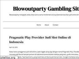 Sites similar to blowoutparty.com