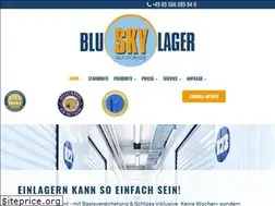 Sites similar to blu-sky-lager.de