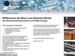 Sites similar to blue-lines.de